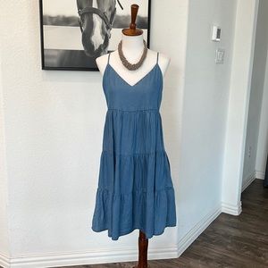 Impressions denim dress. NWT - Size Small